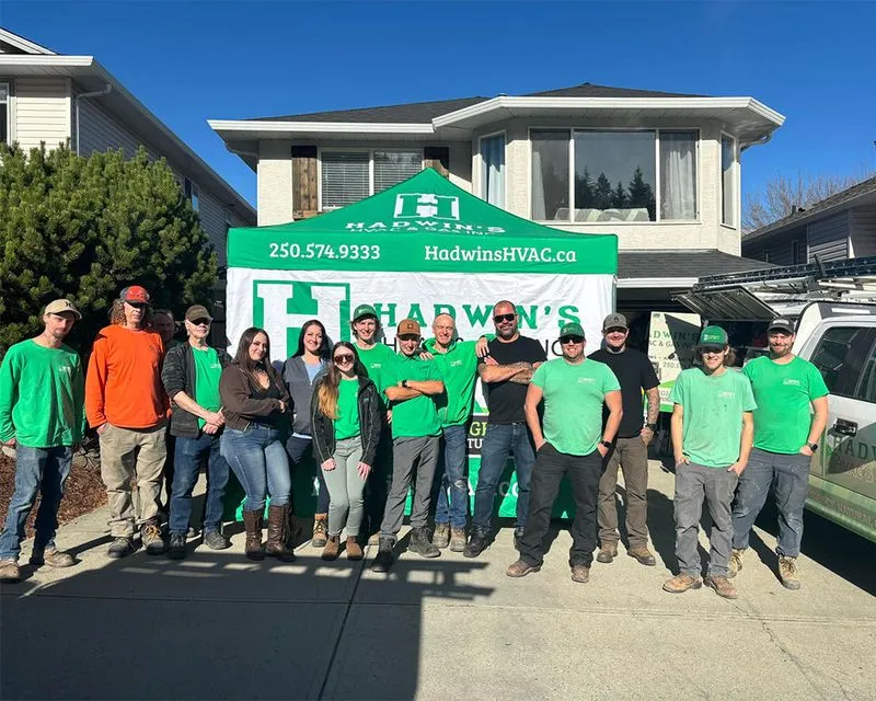 hadwins hvac team photo